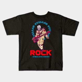 Rockstar In Space Rock Star Kids T-Shirt